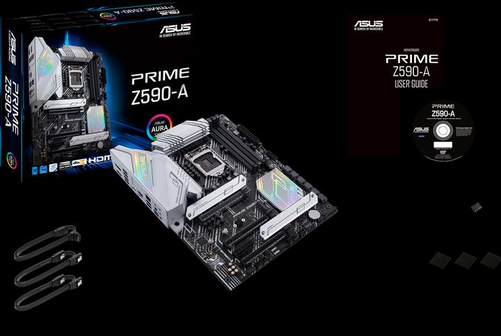 Actual product image ASUS PRIME Z590-A (LGA 1200, Intel Z590, ATX)