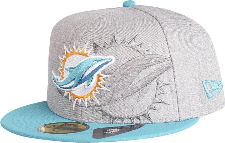 New Era 59Fifty Cap - SCREENING NFL Miami Dolphins - 7 5/8 (7 5/8)