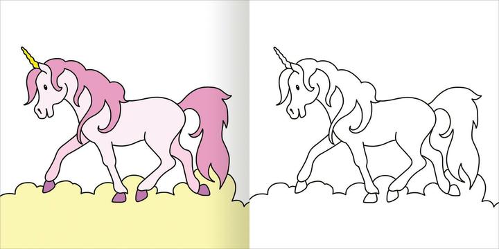 Image du produit Mon premier livre de coloriage épais dès 2 ans - Licornes