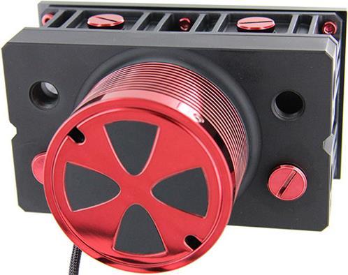 Actual product image Monsoon Series Two D5 Premium Dual 5.25 Reservoir Red