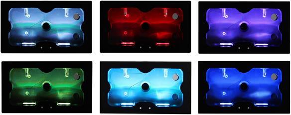 Actual product image Monsoon Series Two D5 Premium Dual 5.25 Reservoir Red