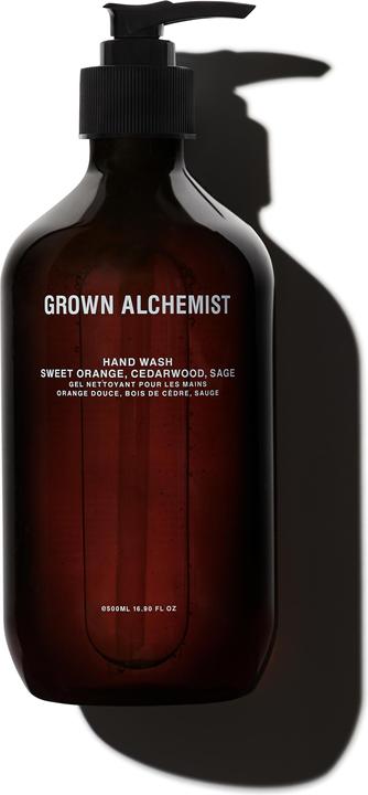 Actual product image Grown Alchemist Sweet Orange, Cedarwood & Sage (Liquid soap, 500 ml)