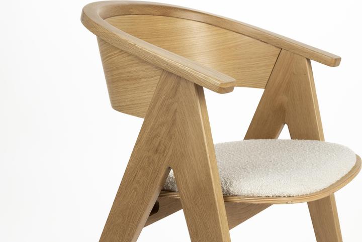 Actual product image Zuiver NDSM Armchair Natural