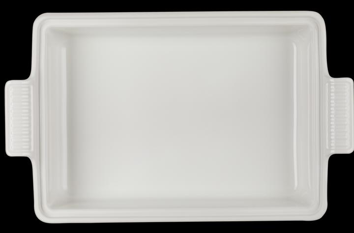 Image du produit Le Creuset Heritage Meringue Mijoteuse avec couvercle, rectangulaire