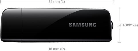 Produktbild Samsung WIS15ABGNX, USB Wireless-Stick/Dongle für InternetTV (WLAN USB-Stick)