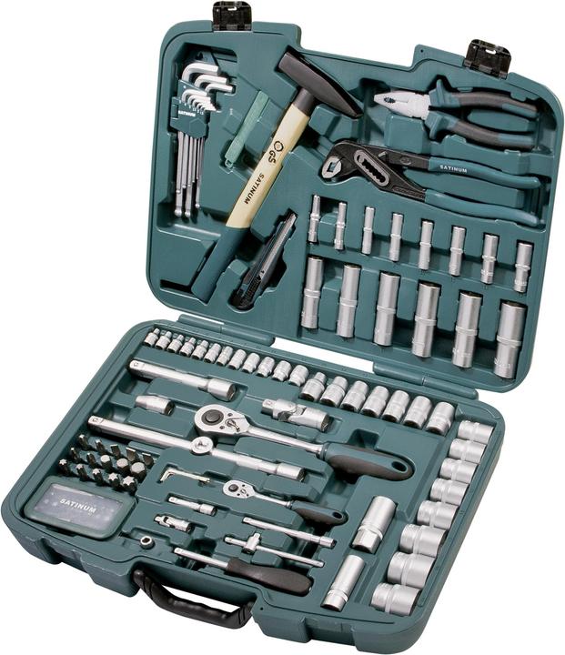 Satinum Boîte à outils universels ½" + ¼"
