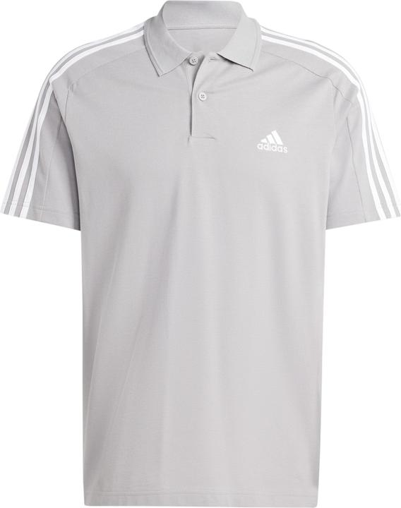 adidas besticktes piqué-poloshirt essentials 3-stripes small logo (3XL)