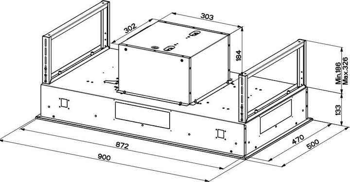 Image du produit C-AIR KL A 90 (Hotte de plafond)