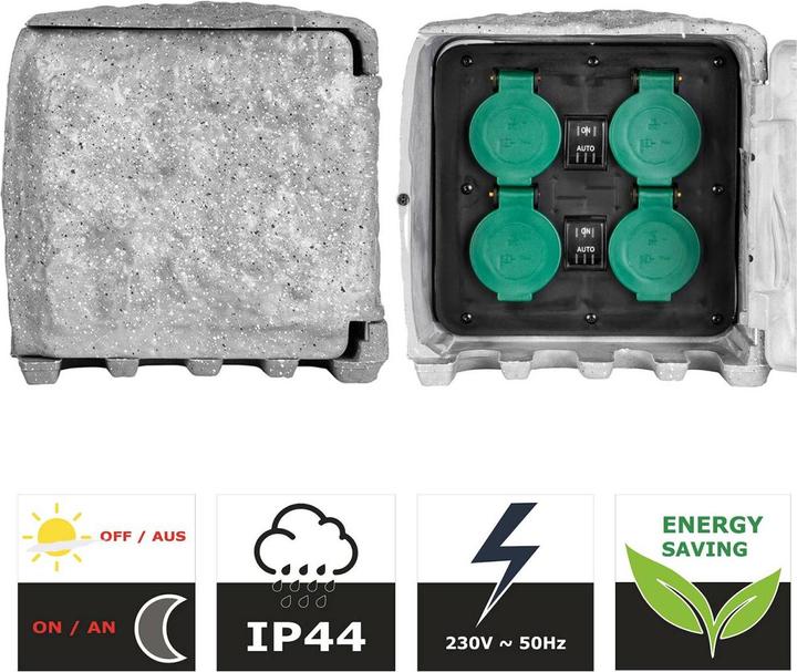 Produktbild Grafner Gartensteckdose