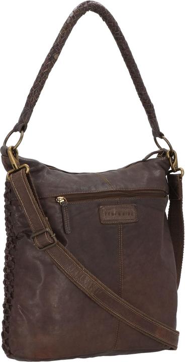 Produktbild Greenland Nature Femi & Nine Schultertasche Leder 39 cm