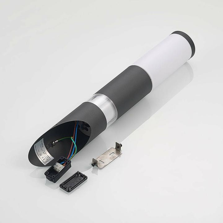 Produktbild Lindby Okari Aussenwandleuchte mit Sensor Fackel (40 lm, E27, IP54)