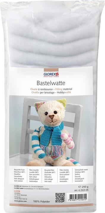 Produktbild Glorex Bastelwatte weiss 250g