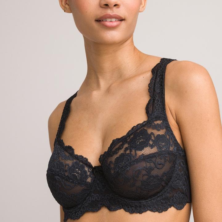 Produktbild La Redoute Collections Bügel-BH aus Spitze (85 B)