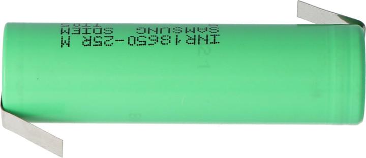 Produktbild Samsung Akku INR18650 25R ungeschützt mit Lötfahne Z (1 Stk., 18650, 2500 mAh)