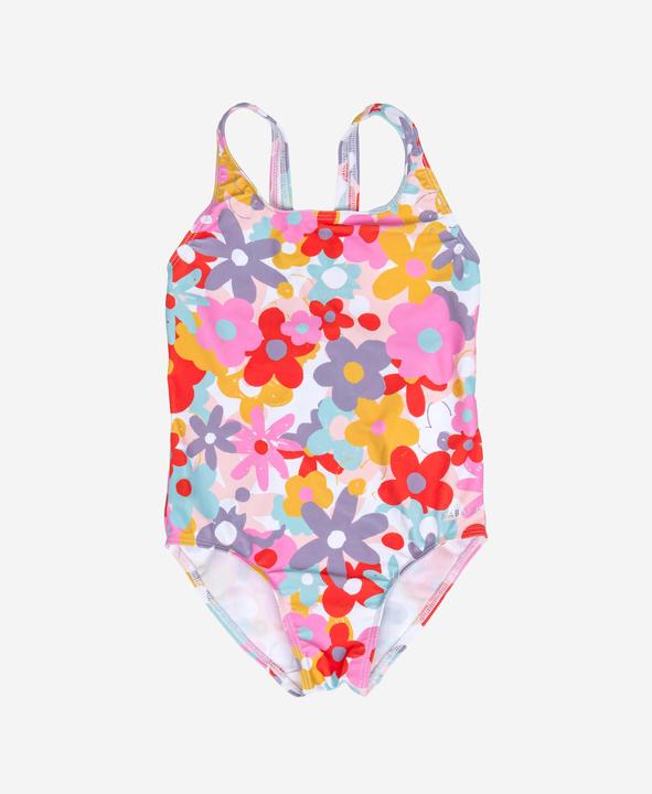 Produktbild Nabaiji Badeanzug Baby/Mädchen - Print Blumen rot (76, 78)