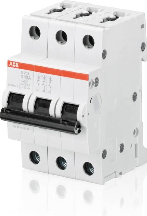Produktbild ABB S203-K3 Sicherungsautomat 3A System compact 3-polig