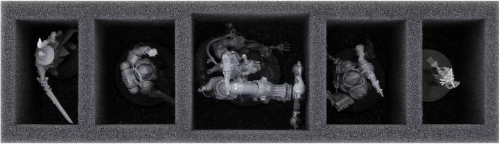 Produktbild Feldherr Lagerbox TCHS105 für Miniaturen Farbfläschchen Pinsel (Kunststoff, Karton)