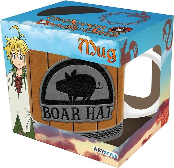 Immagine prodotto ABYstyle The Seven Deadly Sins - Tazza 320ml Subli : Boar Hat (300 ml, 2 x)