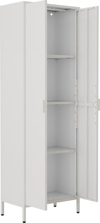 Produktbild VCM Stahl Schrank Büroschrank Flokas XL (60 x 35 x 180 cm)
