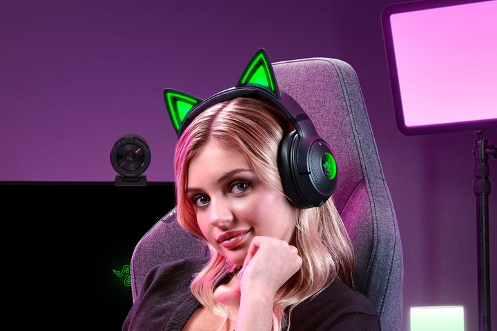 Produktbild Razer Kraken Kitty V2 BT - Black (Kabellos)