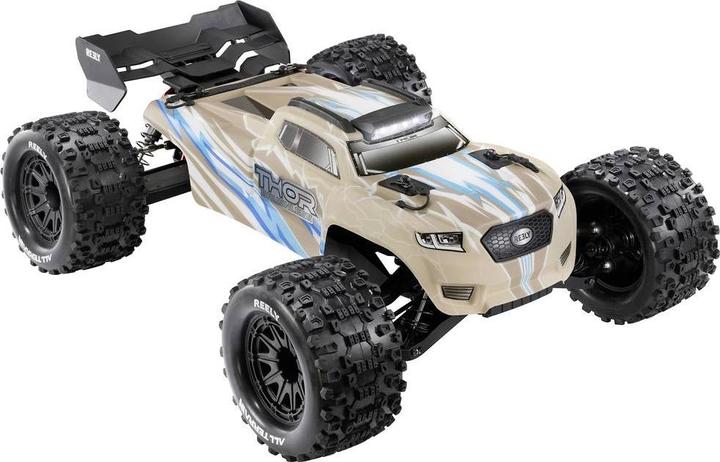 Produktbild Reely Thor Kreidegrau Brushless 1:10 RC Modellauto Elektro Monstertruck Allradantrieb (4WD) 100% Rt (RTR Ready-to-Run)