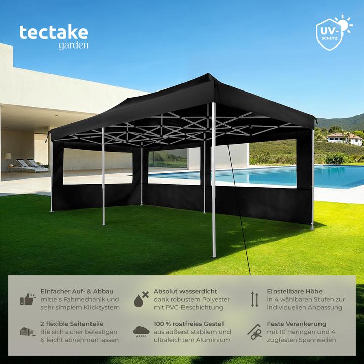 Immagine prodotto tectake Gazebo da giardino (600 cm, 300 cm)