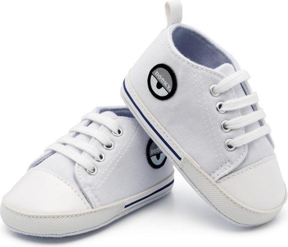 Dooky Babyschuhe + Feuchttücherbox, Weiss (18)