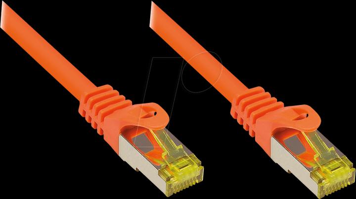 Produktbild Good Connections RJ45 Patchkabel mitCat.7 Rohkabel und Rastnasenschutz (RNS®), S/FTP, PiMF, halogenfrei, 600MHz, OFC (S/FTP, CAT7, 5 m)