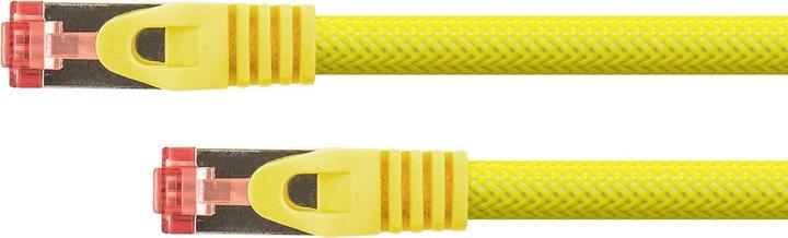 Image du produit Python Câble patch RNS® avec protection d'encliquetage et tresse en nylon, Cat. 6, S/FTP, PiMF, PVC (S/FTP, CAT6, 20 m)