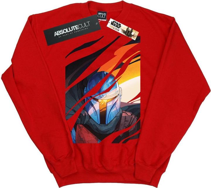 Star Wars The Mandalorian Glare Sweatshirt Jungen