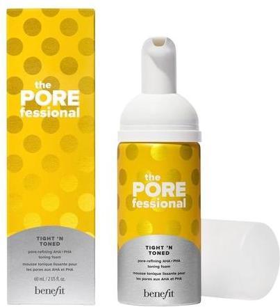 Actual product image BeneFit Cosmetics The POREfessional Tight 'N Toned Pore-Refining AHA + PHA Toning Foam (Foam, 60 ml)