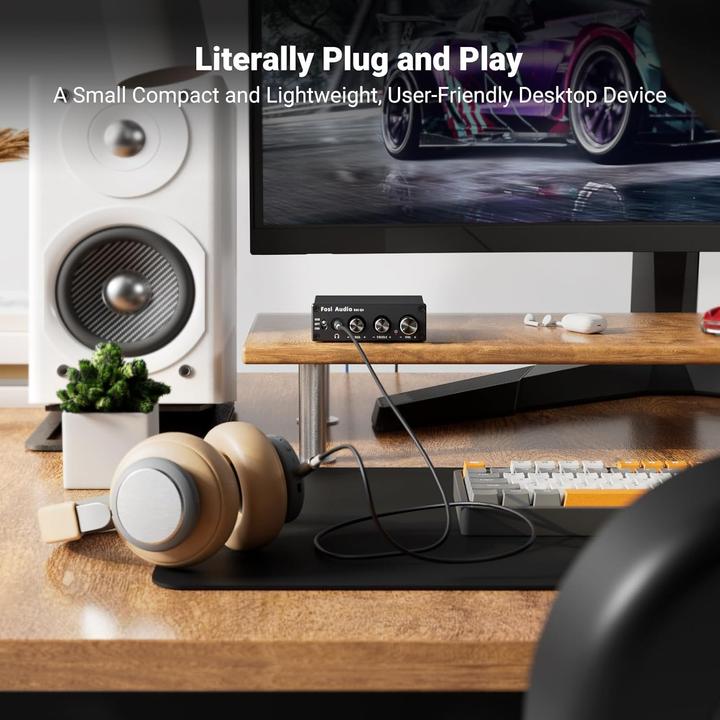 Produktbild Fosi Audio Q4, 24-Bit/192 kHz DAC und Kopfhörerverstärker