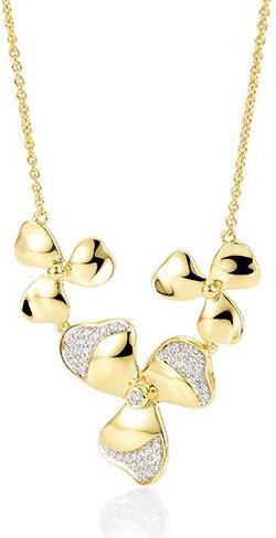 Breuning COLLIER - BRILL. 0,221 Ct. H/si (750/18 K Gold)