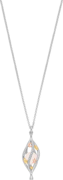 Produktbild Engelsrufer Lebensblume Halskette (925er Silber, Farbstein, 60 cm)