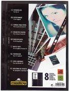 Image du produit Elba Pochettes pour 8 photos 100 x 150 mm, format : DIN A4 en PP 0,8 mm, perforation universelle (A4, 1 x)