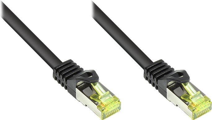Actual product image Good Connections RJ45 patch cable withCat.7 raw cable and snap-in lug protection (RNS®), S/FTP, PiMF, halogen-free (S/FTP, CAT7, 60 m)