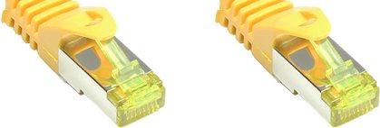 Produktbild Good Connections RJ45 Patchkabel mitCat.7 Rohkabel und Rastnasenschutz (RNS®), S/FTP, PiMF, halogenfrei, 600MHz, OFC (S/FTP, CAT7, 2 m)