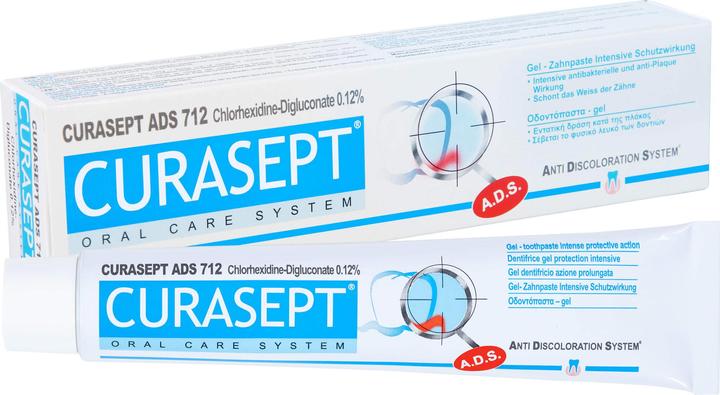 Produktbild Curasept ADS 712 Toothpaste 0.12 % (75 ml)
