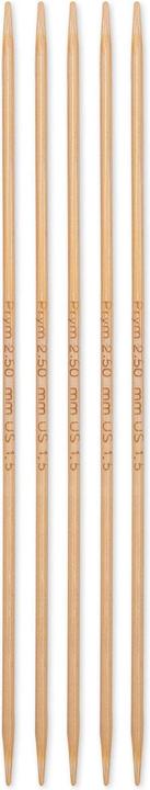 Prym Ferri da maglia BAMBOO 2.50 mm, 15 cm
