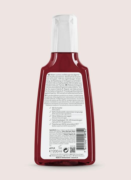 Actual product image Rausch Special Shampoo Willow Bark (200 ml, Liquid shampoo)