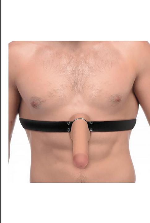 Actual product image Master Series Strap & Ride Dildo Strap Harness