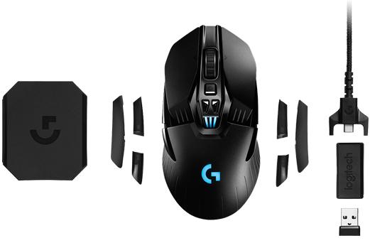 Image du produit Logitech G G903 Lightspeed (Filaire, Sans fil)