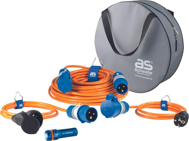 Produktbild As - Schwabe Camping Set (25 m, 3 mm²)