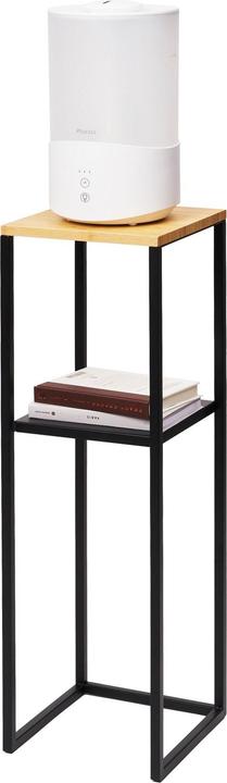Actual product image Yamazaki 2-tier shelf with wooden top TOWER