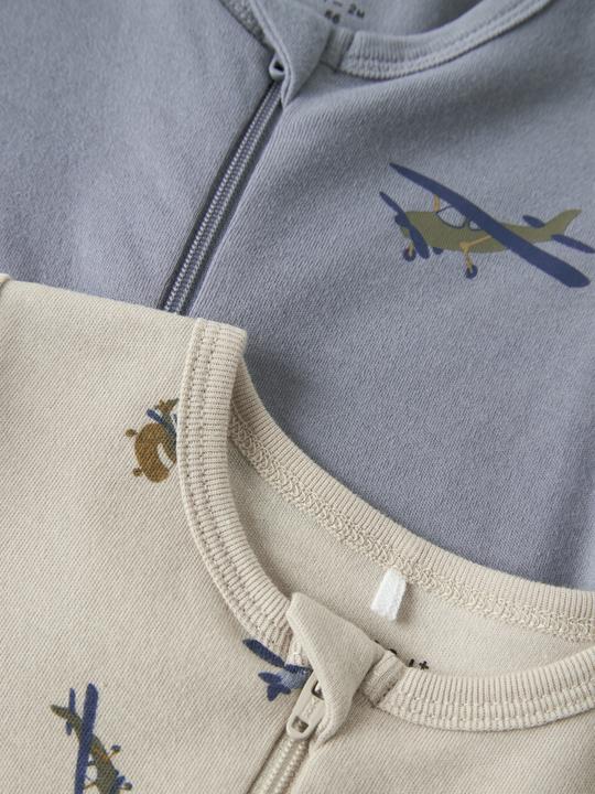 Actual product image Name it Nbmnightsuit 2p Zip Ff Airplane Noos (74)
