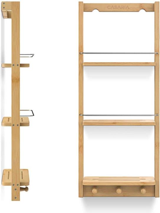Actual product image Casaria Shower shelf (70 x 28.5 x 10 cm)