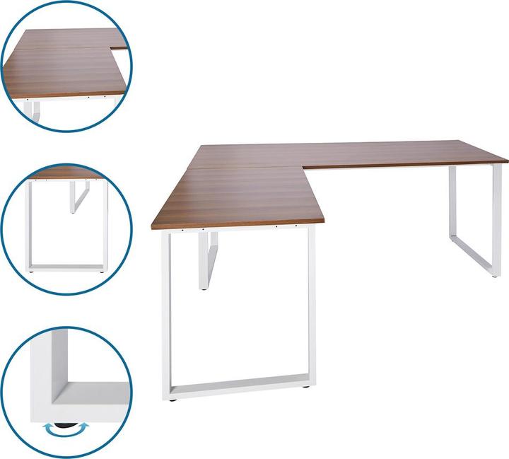 Produktbild Hjh Office Workspace XL (75.5 x 180 x 180 cm)
