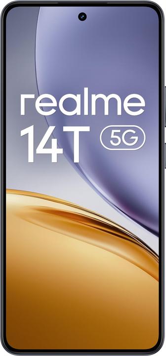Actual product image realme 14T 5G 8GB 256GB Obsidian Black (256 GB, Obsidian Black, 6.67", Dual SIM, 50 Mpx, 5G)
