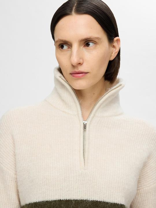 Image du produit Selected Femme Pull-over mi-zip (XS)