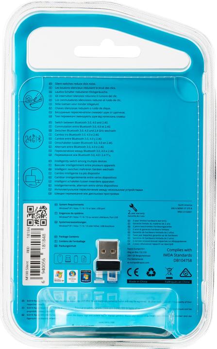 Actual product image Rapoo M100 Silent (Wireless)